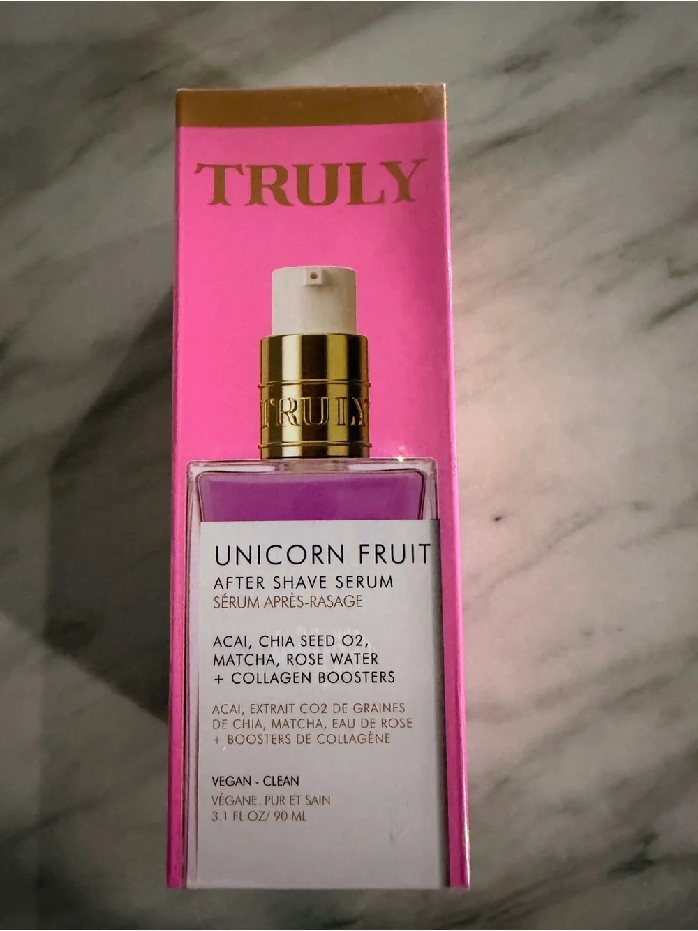 TRULY Unicorn Fruit After Shave Serum - Pink & Gold